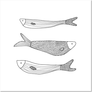 fish Posters and Art